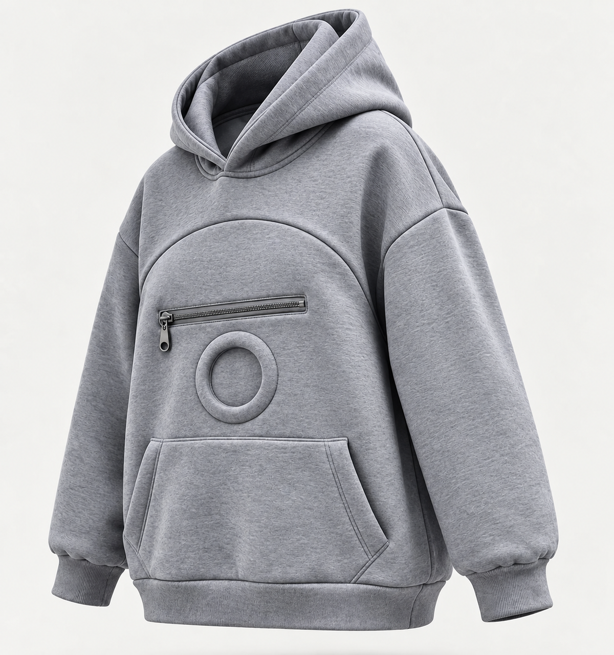 Pofella Evcil Hayvan Taşıma Cepli Kapüşonlu Sweatshirt
