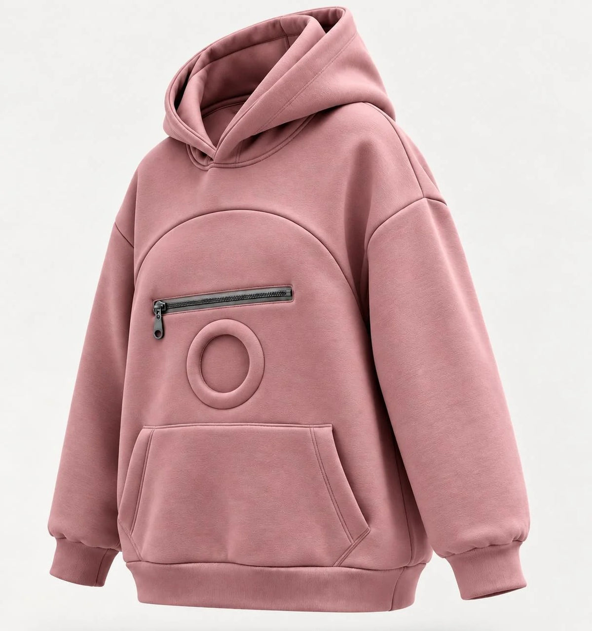 Pofella Evcil Hayvan Taşıma Cepli Kapüşonlu Sweatshirt